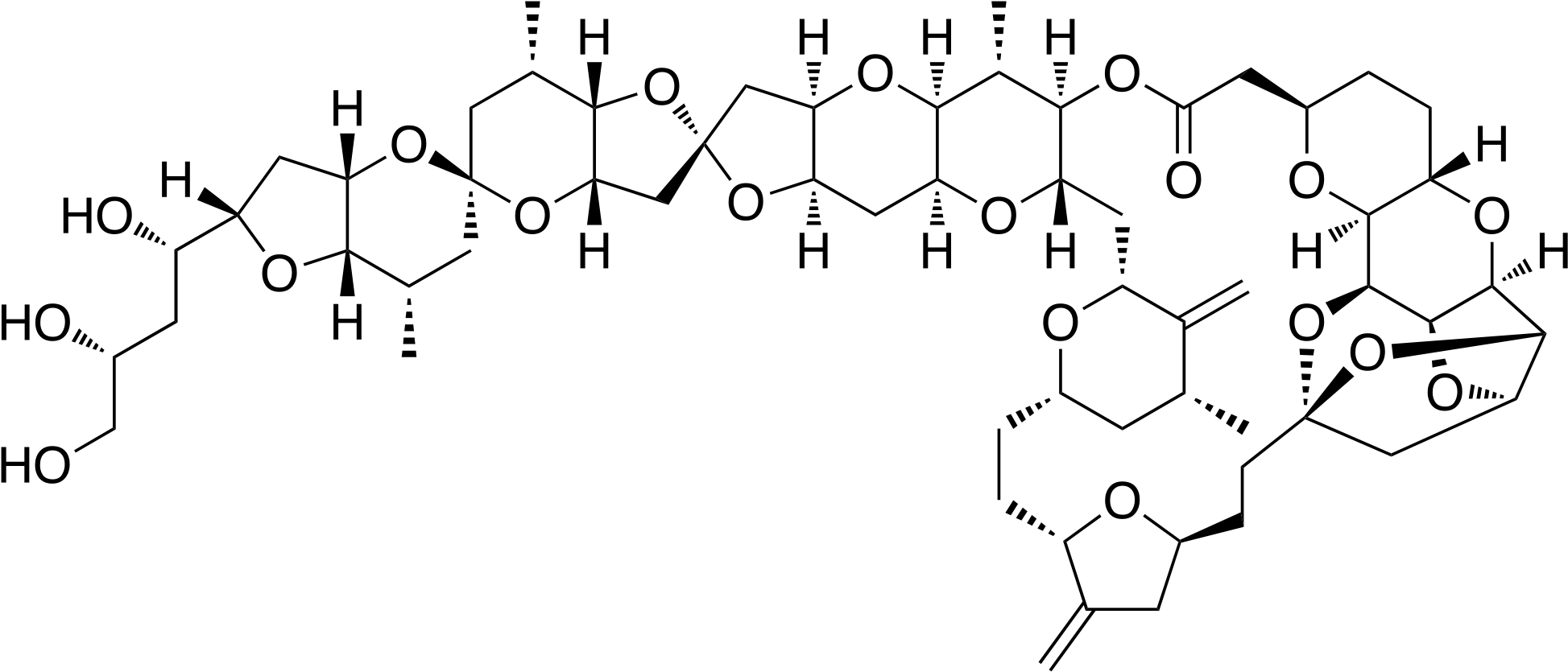 View Samegoogleiqdbsaucenao 2000px-halichondrin B - Halichondrin Mechanism Of Action (2000x902), Png Download