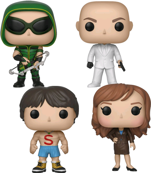 Pop Vinyl Figures Bundle - Funko Pop Dc Smallville (600x600), Png Download