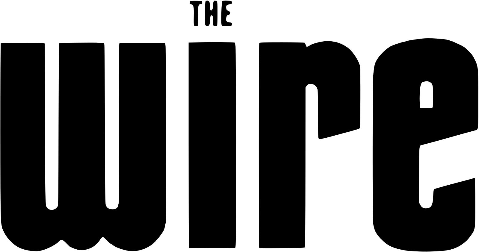 Wired Logos - Black-and-white (1599x842), Png Download