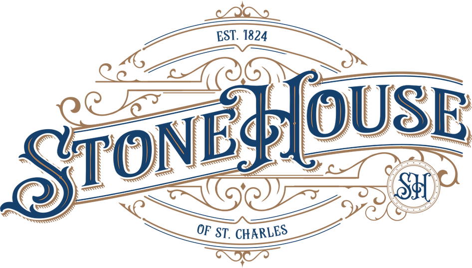 Stone House Logo B 2018 - House (946x537), Png Download