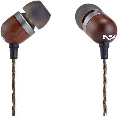House Of Marley Smile Jamaica In-ear Headphones - Em Je041 Sb (620x620), Png Download