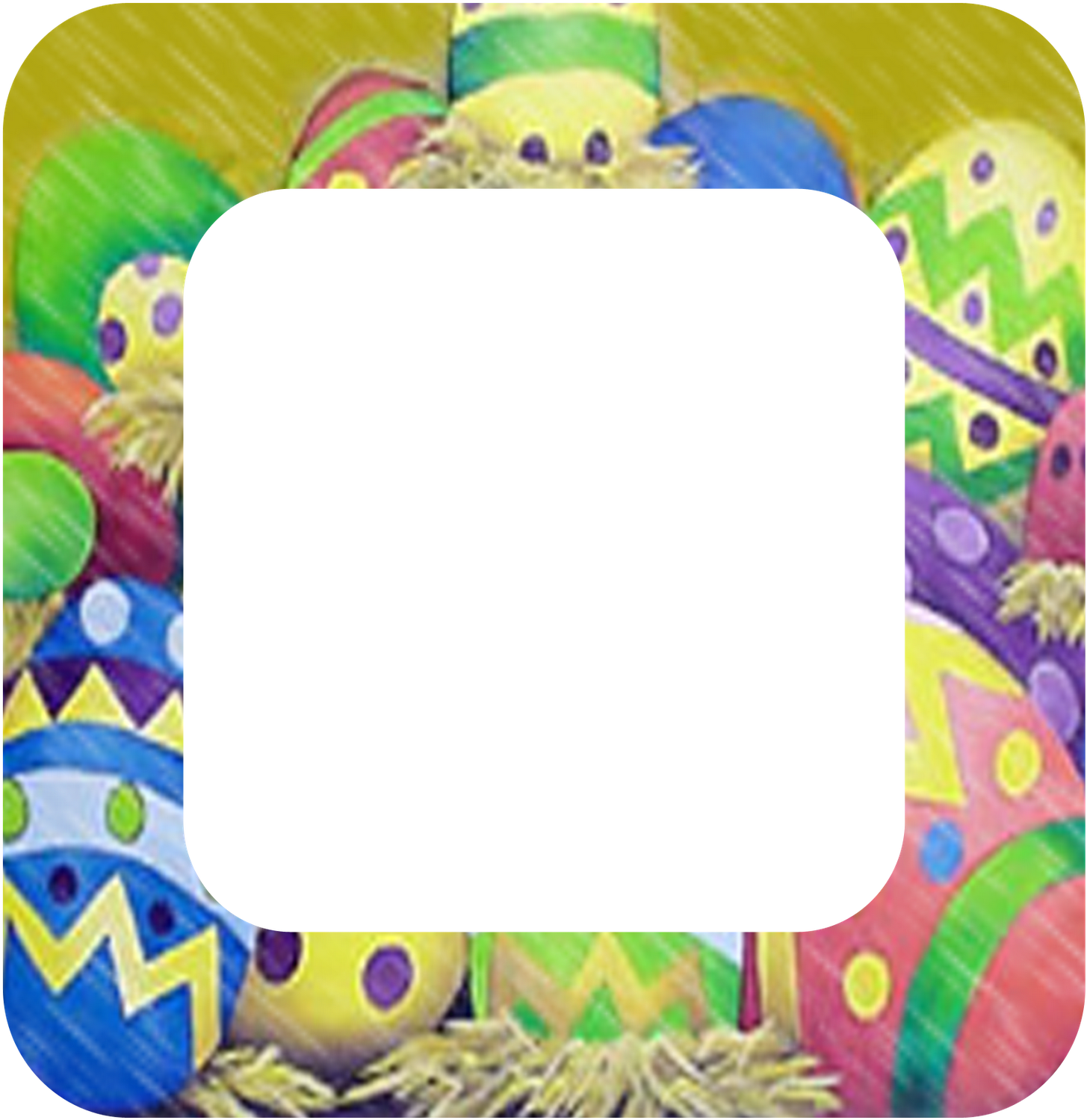 Frames - Ovos De Pascoa (1562x1600), Png Download