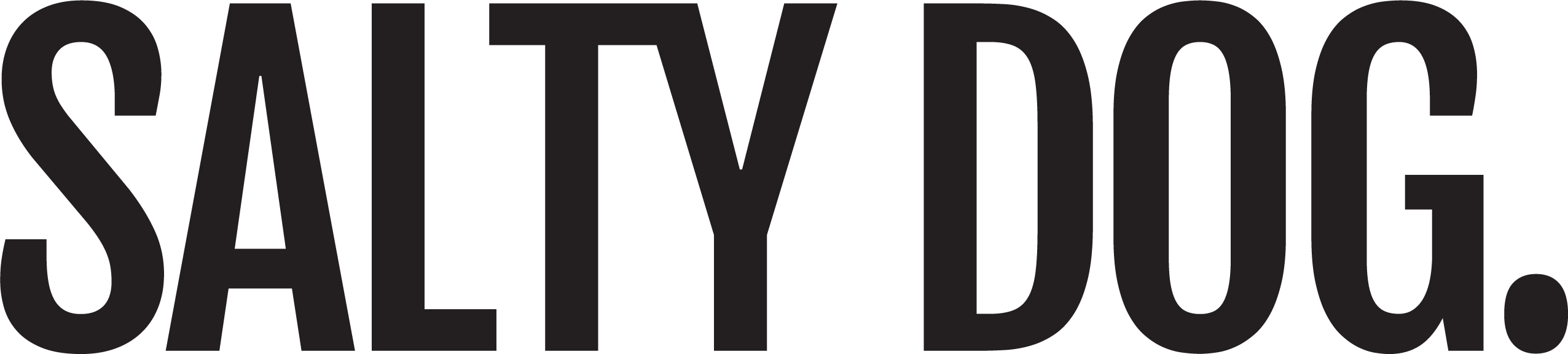 Salty Dog Design Co (2552x577), Png Download