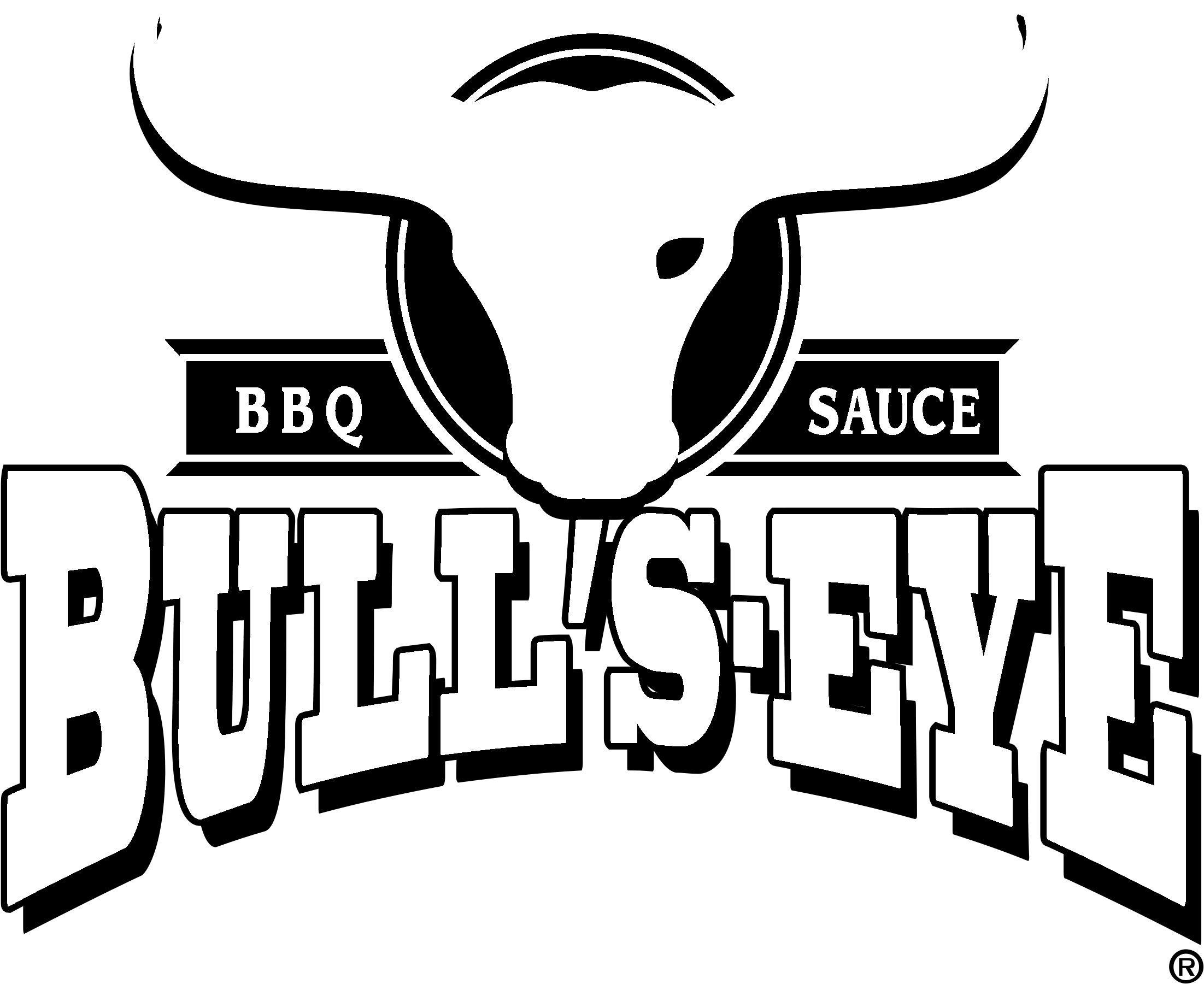 Bull's Eye 01 Logo Black And White - Eye (2400x2400), Png Download