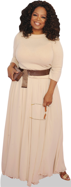 Celebrity Png Cutouts - Oprah Cardboard Cutout (1200x600), Png Download