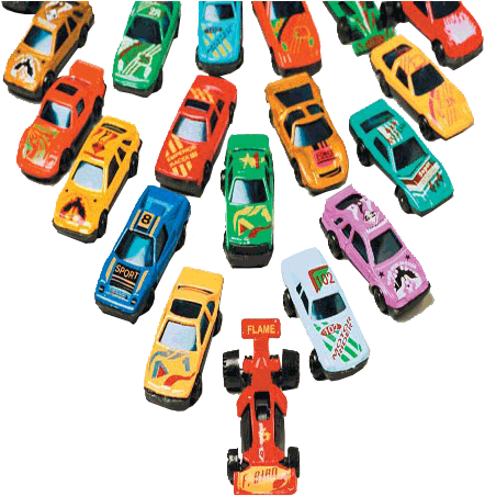 Zoom Zoom Toy Car - Us Toy 6076x14 2.5 In. Toy Rac (500x500), Png Download