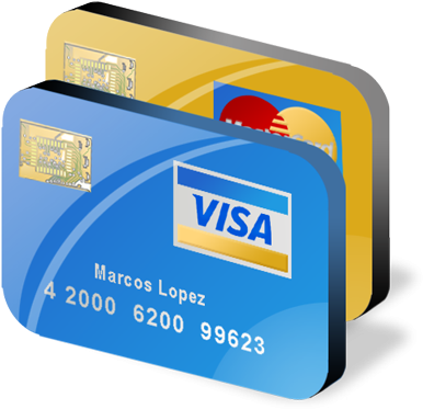 Credit Card Icon Png - Credit Card Clipart (400x400), Png Download