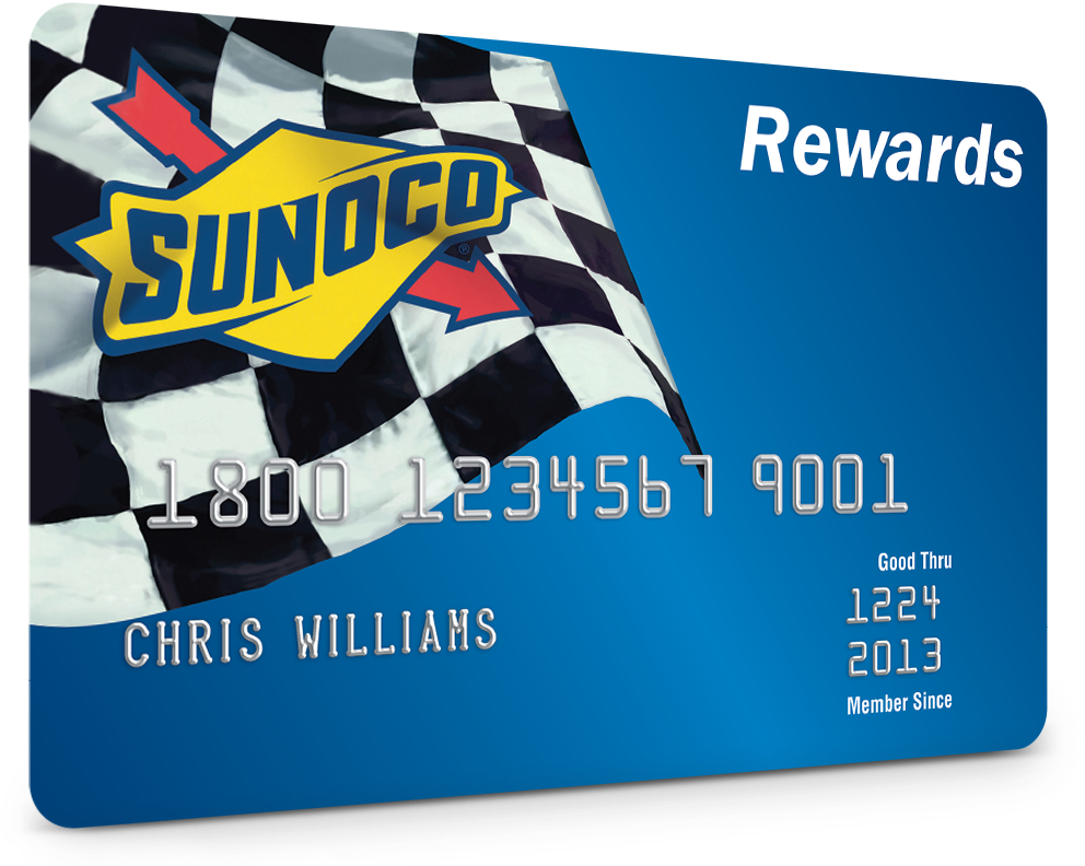 Sunoco Rewards Credit Card - Credit Card (1000x805), Png Download