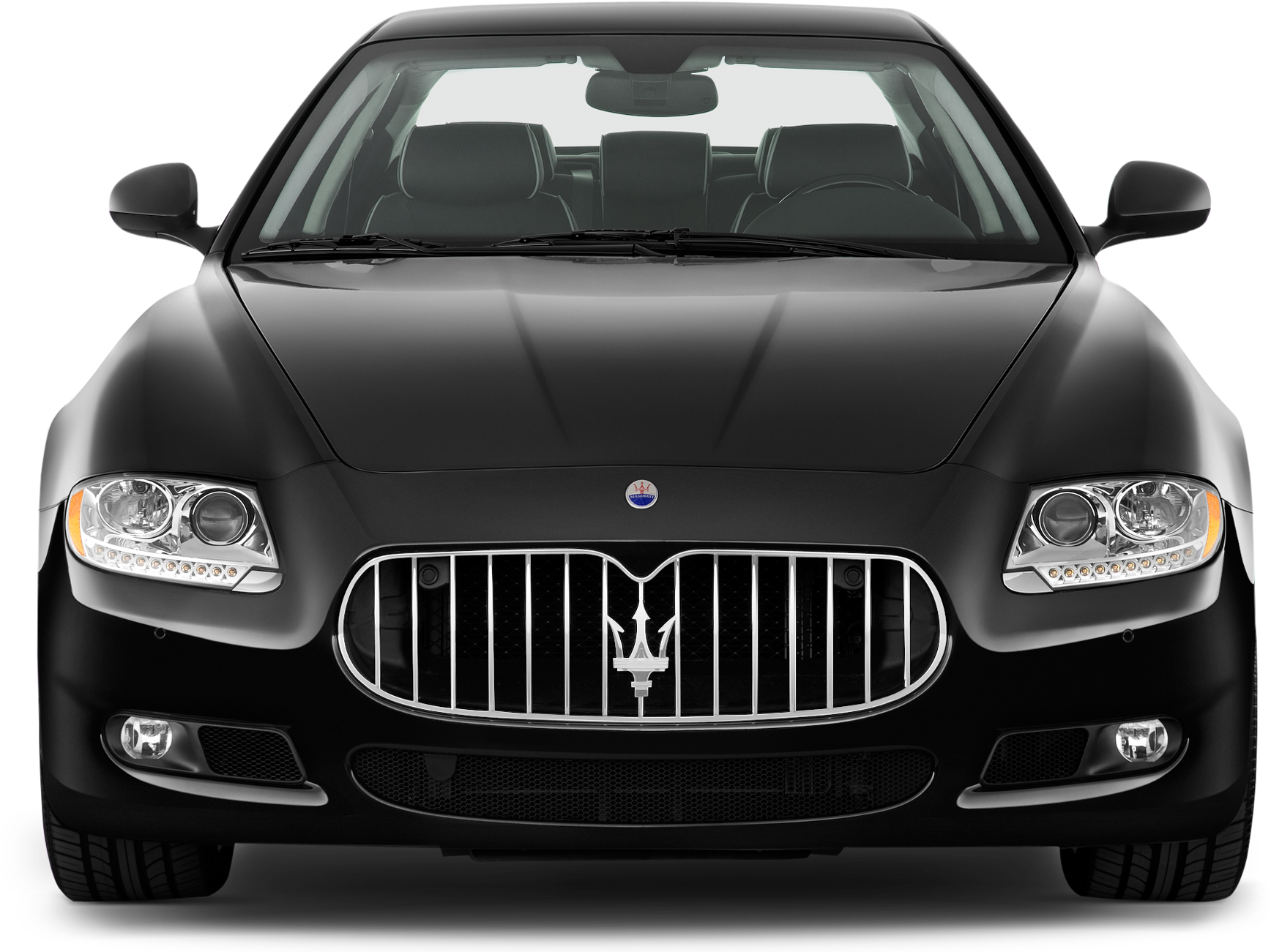 Black Maserati Free Cut Out - Audi R8 Front View (2048x1360), Png Download