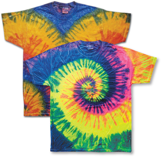 Transparent Tshirt Tie Dye - Tie Dye Patterns Woodstock (700x700), Png Download