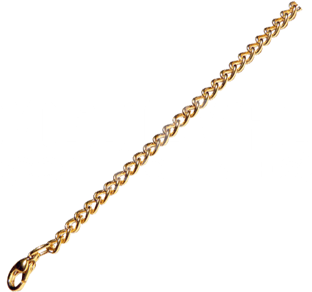 Rapper Gold Chain Png Gold Finish Necklace Chain - Hermes Link Chain (453x453), Png Download