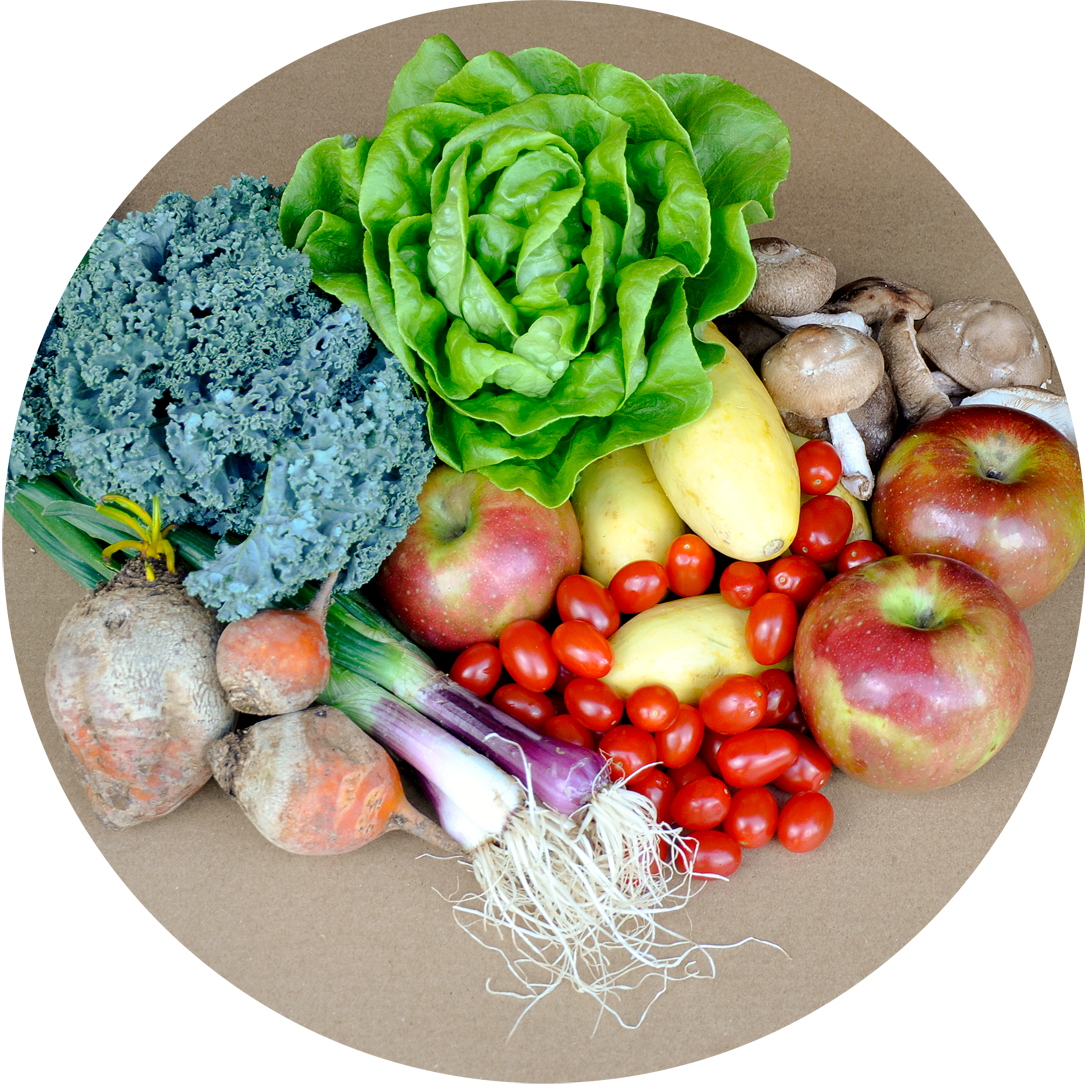 Whole Foods Fruits, Vegetables, Meat, Dairy, Eggs - Transparent Image Of Vegetables In Basket (1085x1085), Png Download