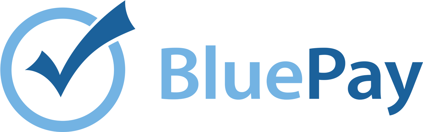 Bluepay Icon - Bluepay Logo (1535x464), Png Download