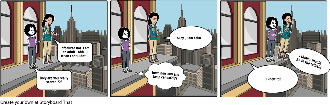 I Am Scared - Cartoon (1164x385), Png Download