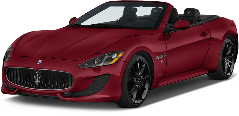 2015 Maserati Granturismo - Black Maserati Car Png (1000x1000), Png Download