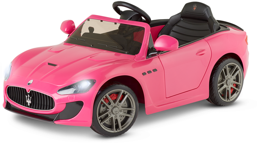 Maserati Gran Turismo - Pink Maserati Power Wheel (900x600), Png Download