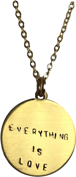 Everything Is Love Necklace - Pendant (1000x970), Png Download