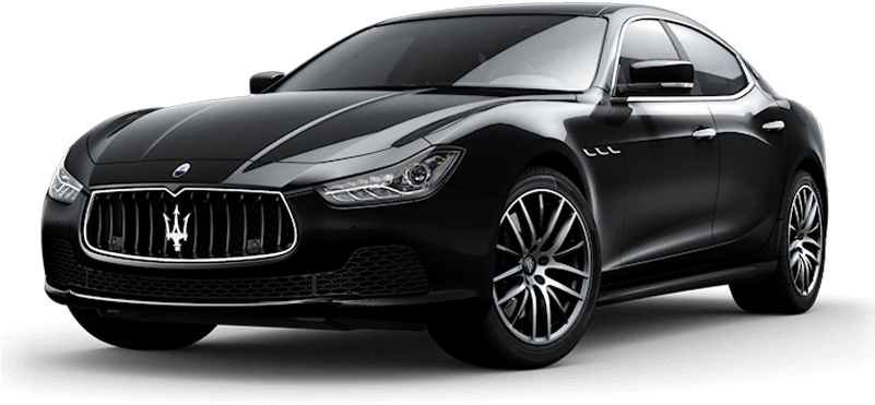 Ghibli - 2017 Maserati Ghibli S Q4 Black (800x600), Png Download