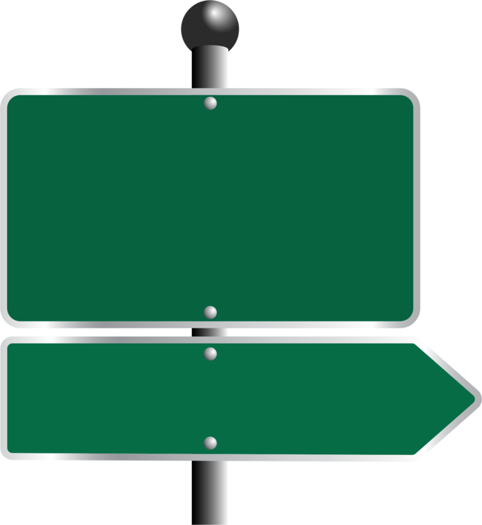 Traffic Sign Road Highway - Road Sign Clipart Png (688x750), Png Download