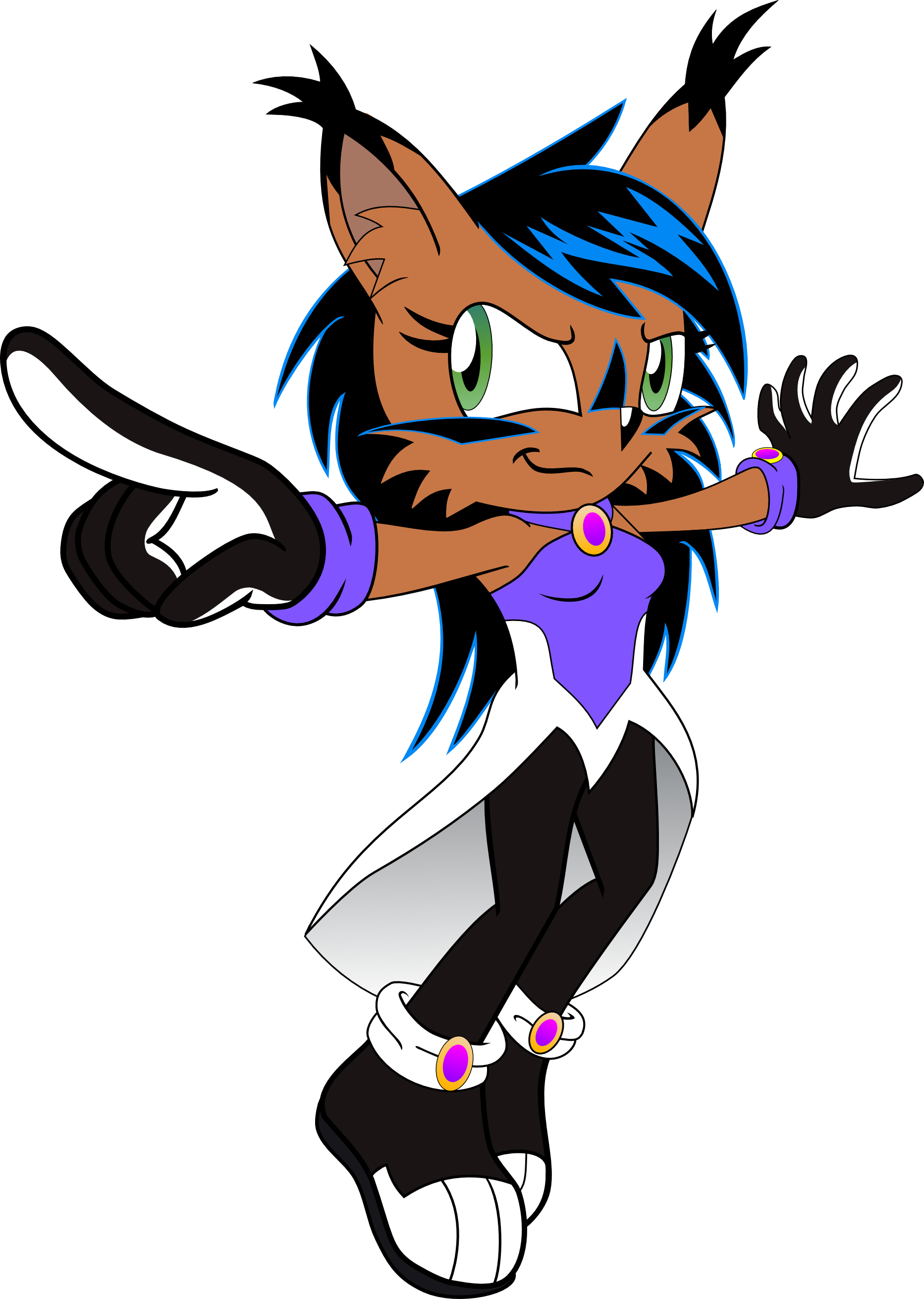 File History - Sonic Nicole Holo Lynx (1865x2621), Png Download