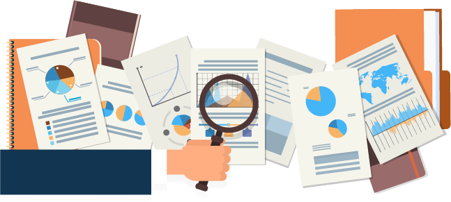 Lupa - Desk Analysis (647x291), Png Download
