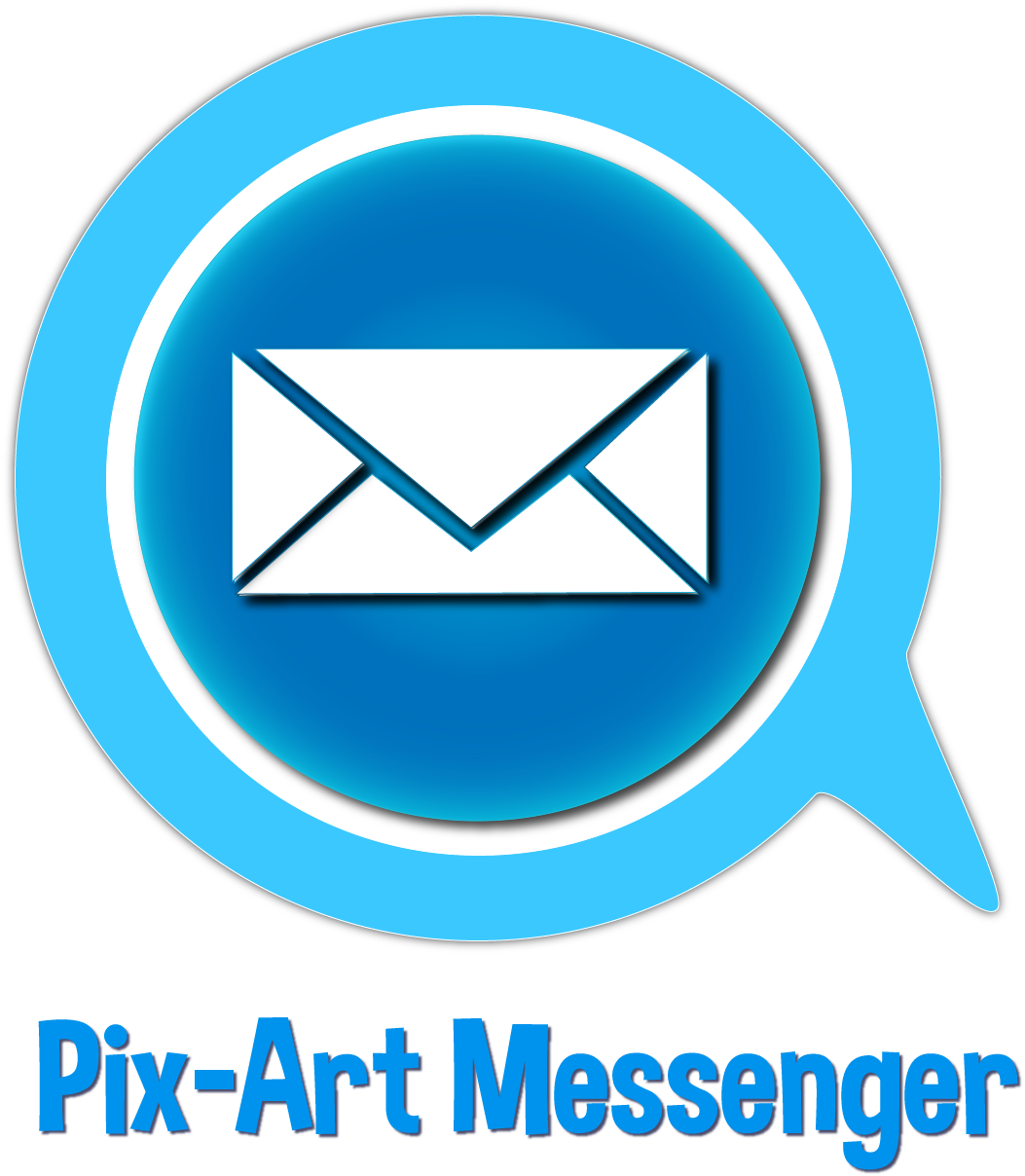 Pix-art Messenger Logo - Messenger Logo (1053x1208), Png Download