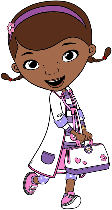 Disney Doc Clipart - Doc Mcstuffins Clipart (380x713), Png Download