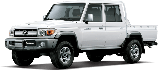 Toyota Land Cruiser 70 Uae Pickup (768x576), Png Download