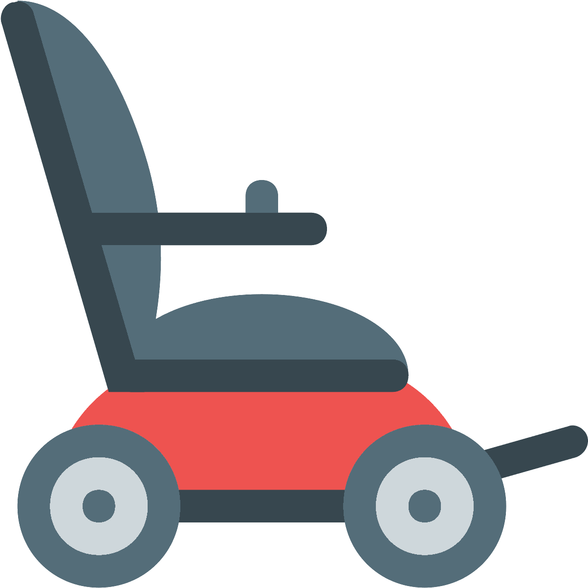 Electric Wheelchair - Electric Wheelchair Png (1600x1600), Png Download