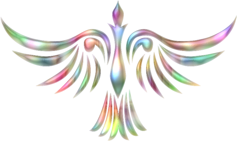 Phoenix Bird 1 Clipart Icon Png - Phoenix Bird On Transparent Background (800x474), Png Download