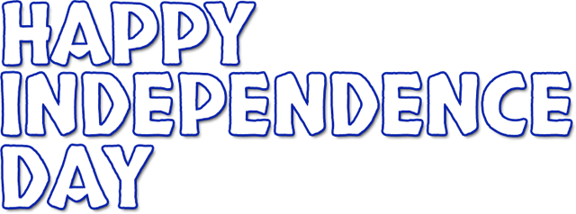 Font Size - - Happy Independence Day Letter (640x238), Png Download