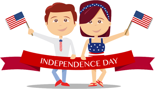 Free Images - 4th Of July Independence Day Png (500x288), Png Download