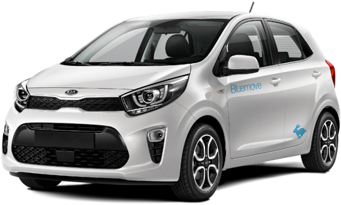 Drive Your Car - Kia Picanto Milky Beige 2018 (858x358), Png Download