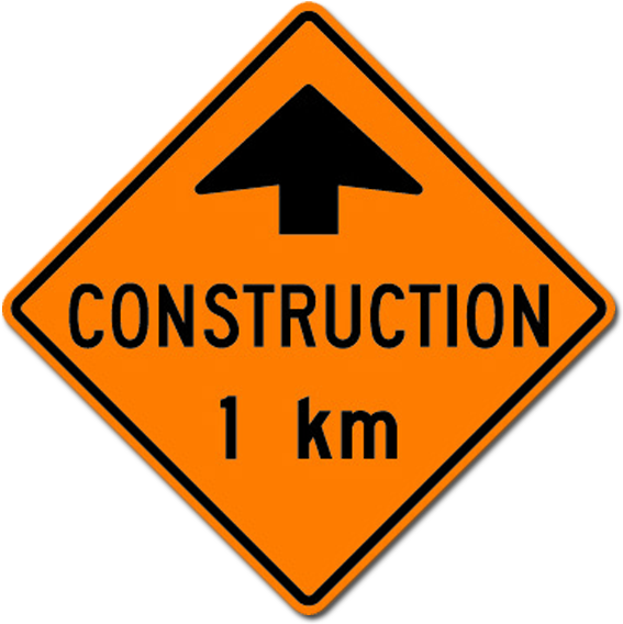 View Our Full Catalogue - Road Work Sign (600x579), Png Download