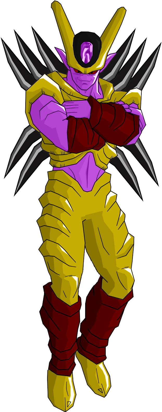 Image Janemba 3rd Form 1 Png Ultra Dragon Ball Wiki - Dragon Ball Fan Made Forms (821x1580), Png Download