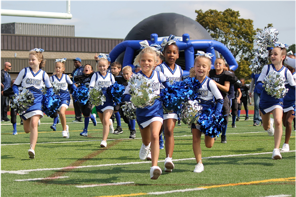 Canton Lions Junior Football & Cheerleading (940x400), Png Download