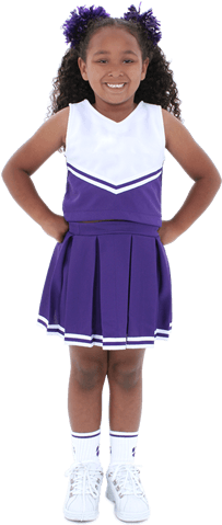 Cheer Fundamentals - Girl (825x483), Png Download