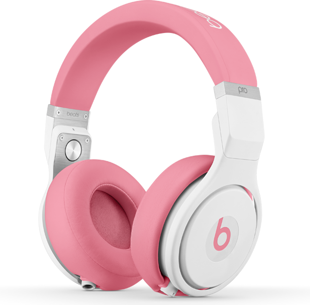 Beats By Dre - Dr Dre Beats Pink (630x620), Png Download