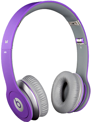 Purple Beats By Dr - Just Beats By Dre (440x510), Png Download