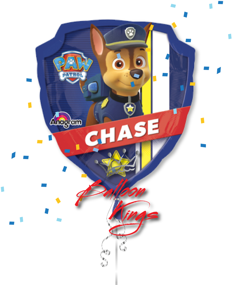Paw Patrol Chase - Chase Balloons Paw Patrol (1280x1280), Png Download