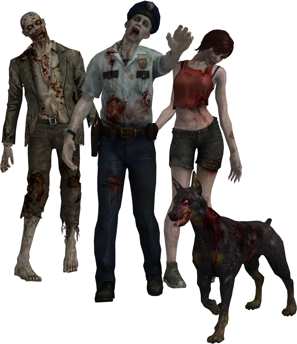 Png Transparent Stock Resident Evil Zombie Png - Zombies Resident Evil Png (1024x1180), Png Download