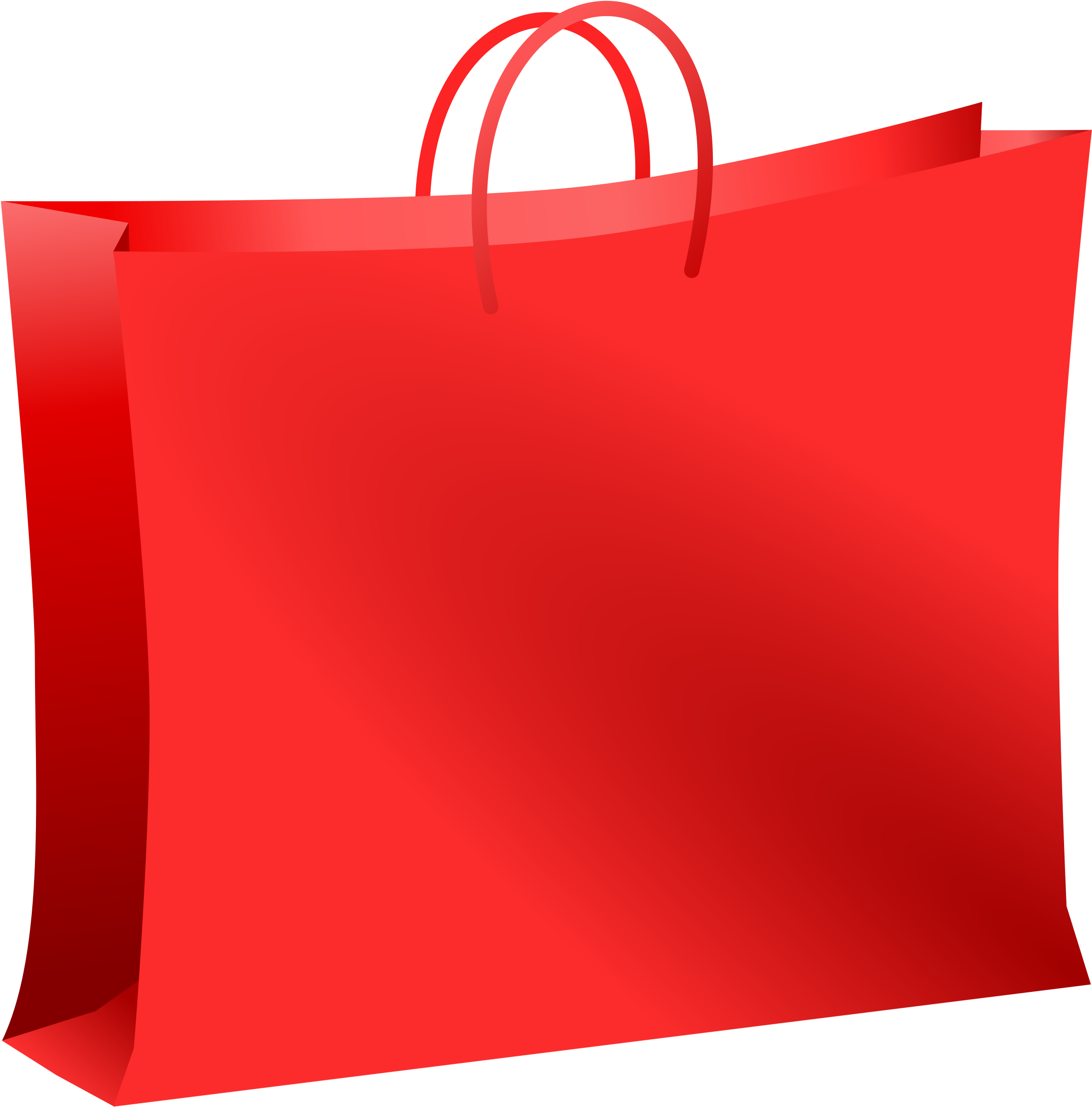 Bag Big Image Png - Shopping Bag Clipart Red (2368x2400), Png Download