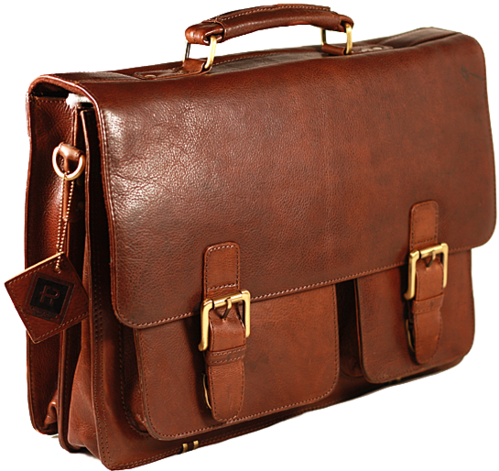 Leather Bag Men - Men's Office Bags (499x471), Png Download