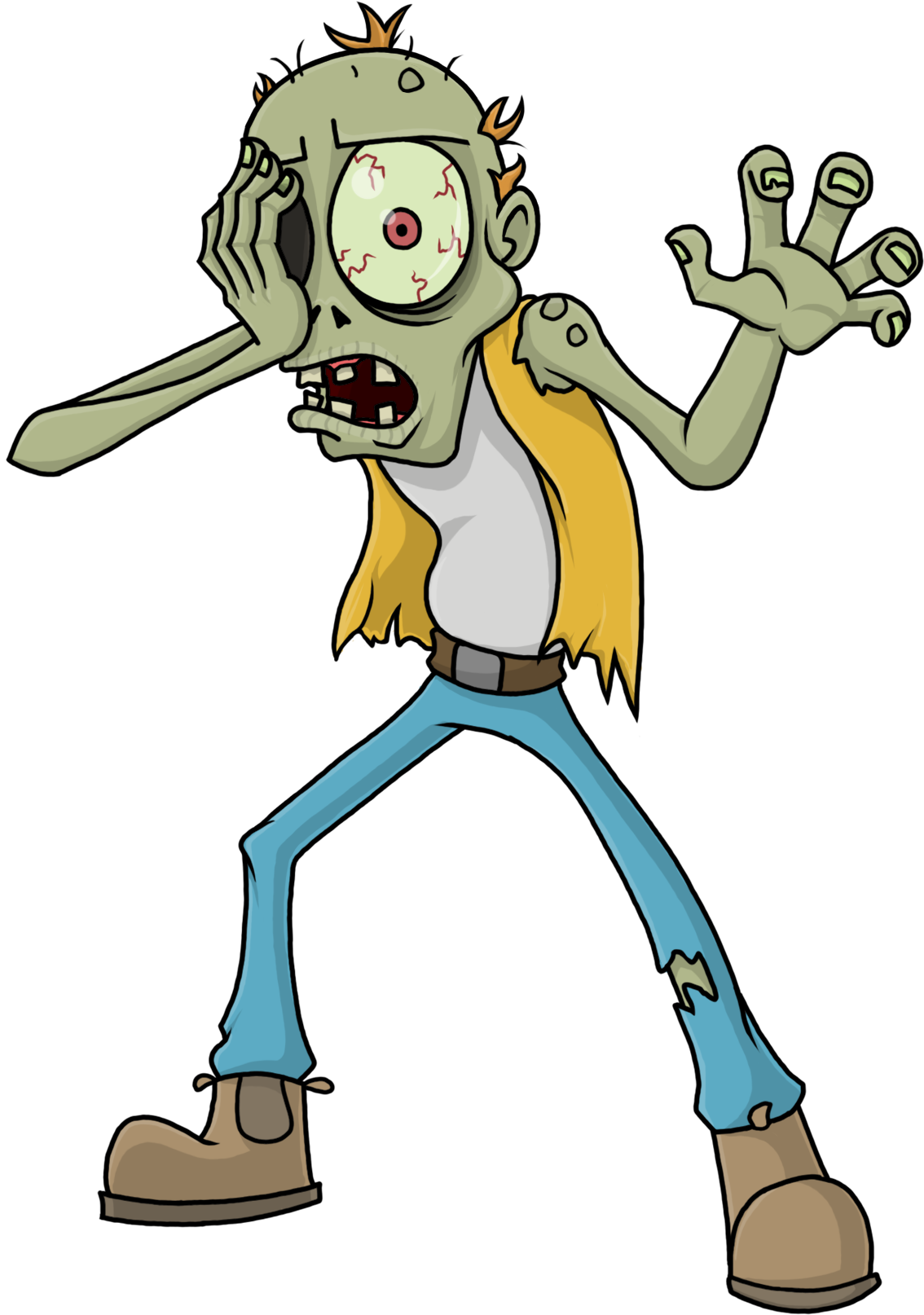 Zombie Units Of Distress - Clip Art (1134x1614), Png Download