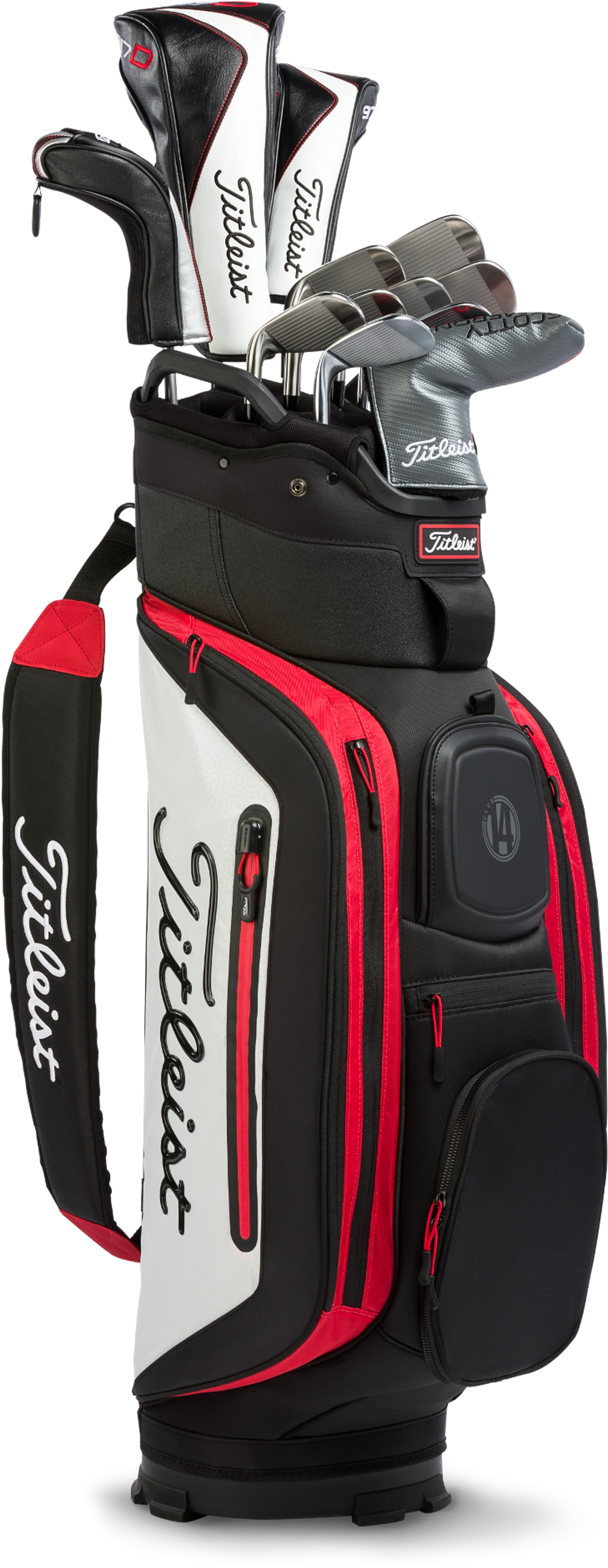 Golf Bag Png - Titleist Club 14 Bag (768x1526), Png Download