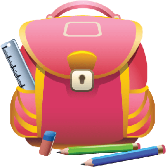 Bag Clipart School Material - School Bag Png Transparent (399x399), Png Download