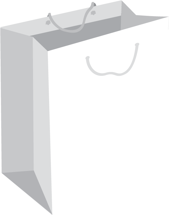 Perfect For Jewellery Stores, Apparel, Salons, Department - White Colour Paper Bag (720x720), Png Download