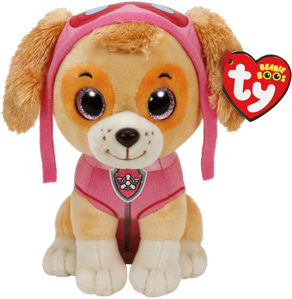Paw Patrol Paw Patrol Skye Paw Patrol At Toys Png Large - Beanie Boos Ty Paw Patrol: Skye (1000x1000), Png Download
