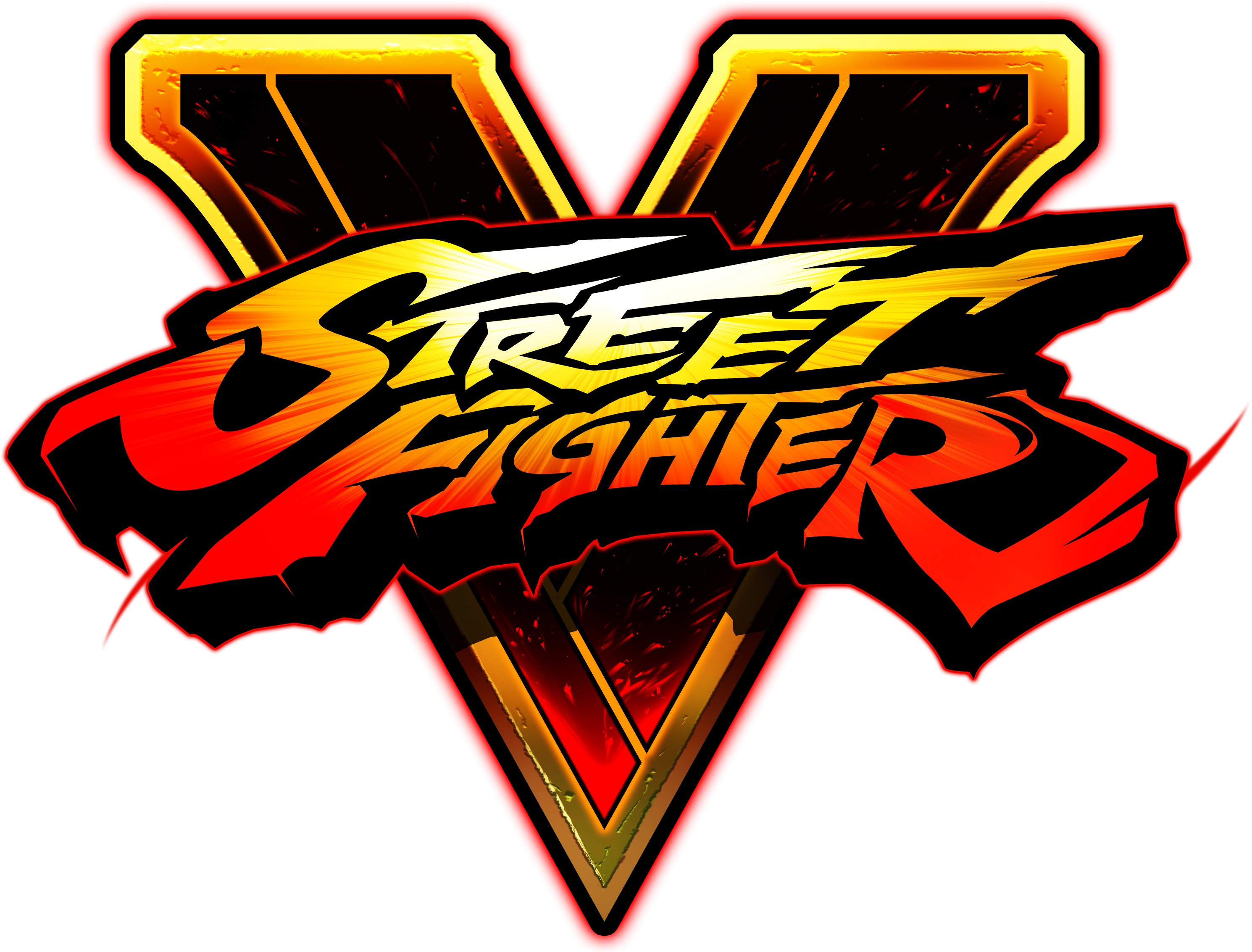 Street Fighter V Logo Png Clipart Library Download - Street Fighter V Logo (4096x2355), Png Download
