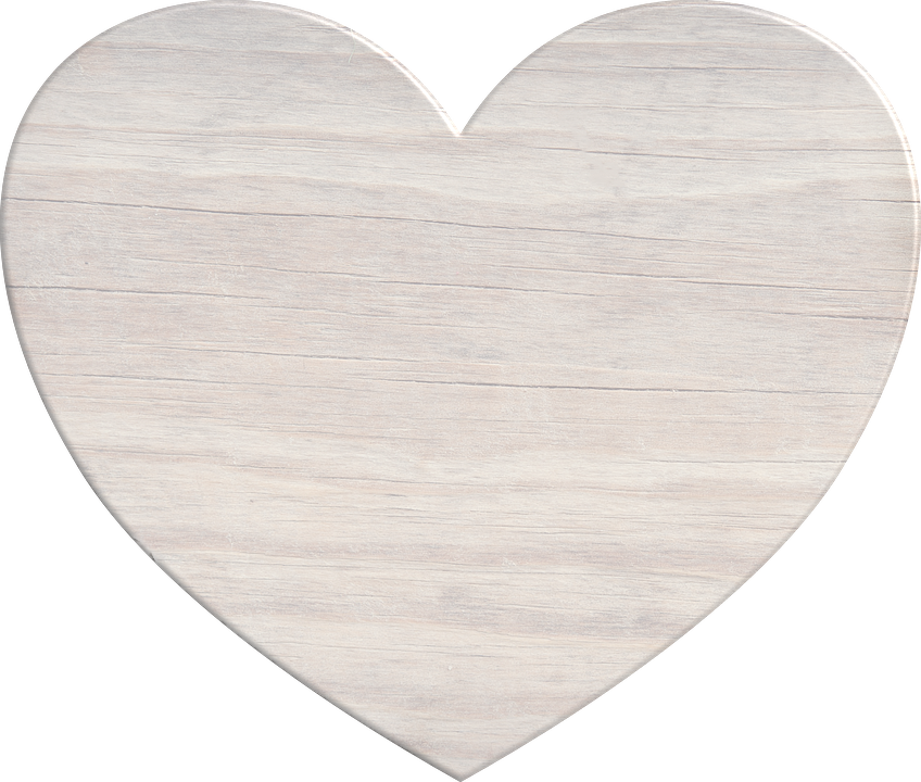 V Wood Heart - Manualidades De Corazones Madera (848x720), Png Download